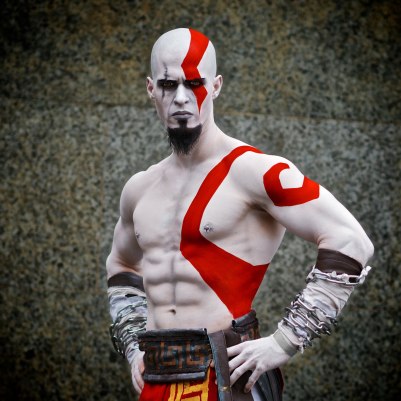 Bad kratos cosplay